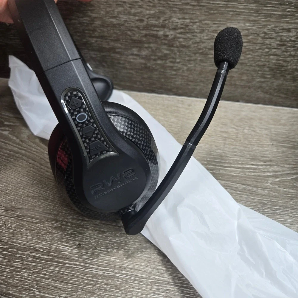RoadWarrior RW2 Wireless Over-Ear Trucker Headset Noise Canceling Bluetooth ENC